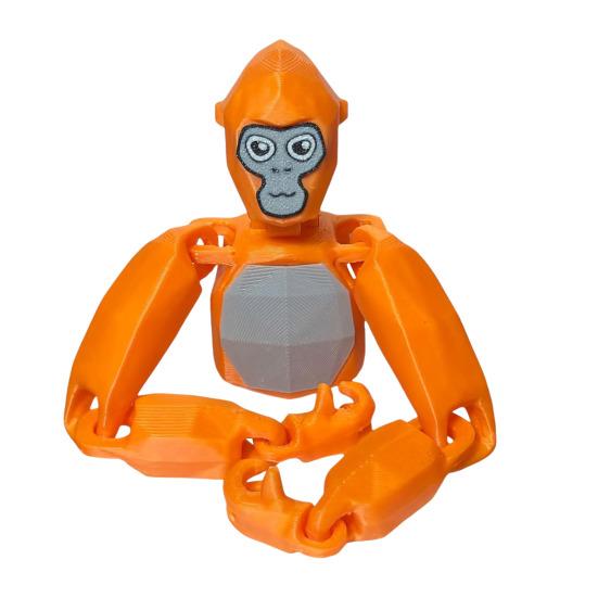 Gorilla Tag Flexible Toy for Kids Gorilla Figurine with Flexible Arm Tabletop Gorilla Fidget Toy