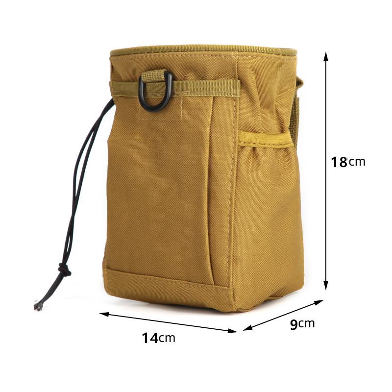 3-5L Tactical Military Pouch Nylon Molle Waist Bag Ammo Bullet Holder Multi-Functional Attached Bag Outdoor Sports Tool Bag