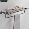 No-Drill Stainless Steel Multi-Layer Towel Rack