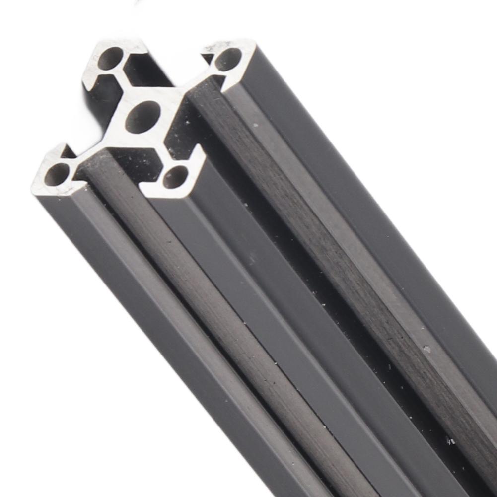 Profilés Aluminium à Fente en V 2020 Accessoires à Fente en T Pour Machines de Gravure Laser CNC gray