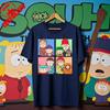 South Parks kleiner fetter Junge Cartman Süßes Cartoon Gedrucktes T-Shirt Shirt Humorvolle Streetwear Unisex Sommer Rundhals Kurzärmlig
