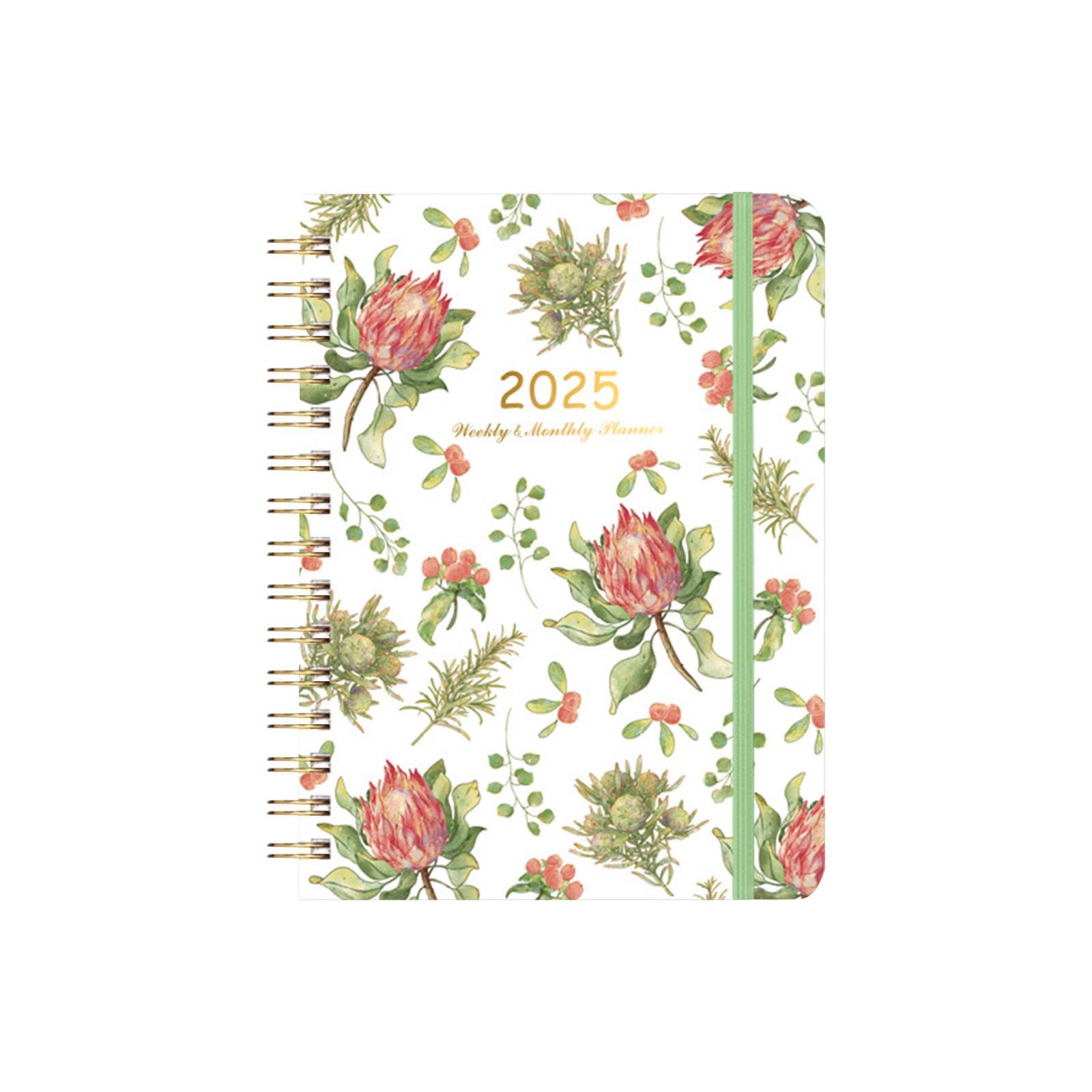 

План-книга План-книга A5 Coil Тетрадь на эту неделю Книга на английском языке Тетрадь One Size