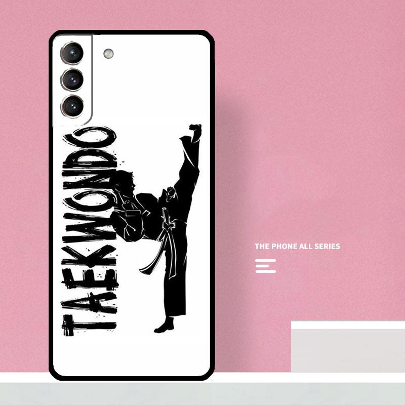 Kung Fu Taekwondo Karate Phone Case For Samsung Galaxy S25 S26 Ultra S20 S21 S22 S23 S24 S10 Plus S25 FE Cover Coque