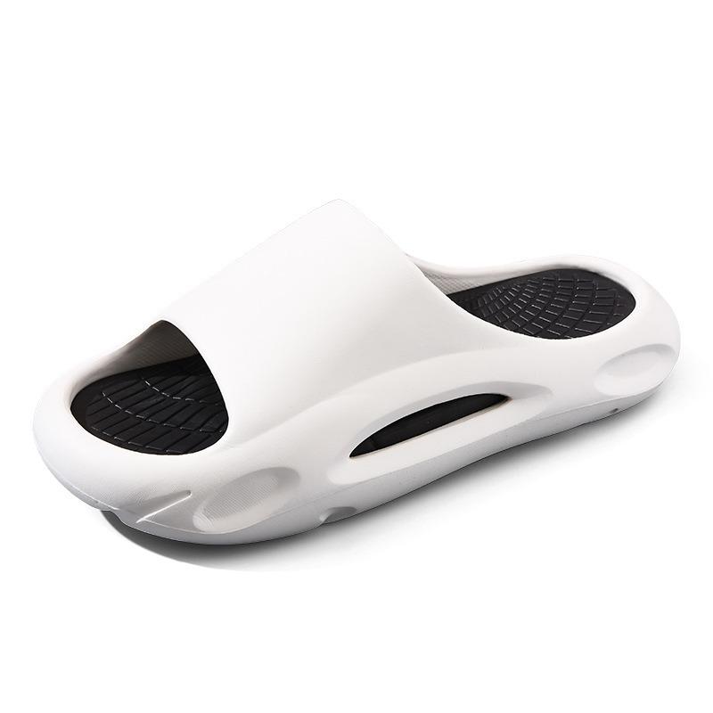 Spring Men's One-word Drag Non-slip Thick-soled Wear-resistant Casual Wear Fashionable Cool Slippers