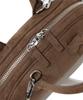 Covernat Woman Cloverheart Classic Suede Tote Bag Brown