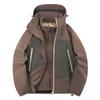 Jacket Three-in-one Removable Windproof, Waterproof and Warm Color Matching Men's and Women's Mountaineering Jackets