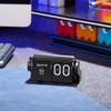 Time Flow Ring: Creative Smart Desk Clock with Automatic Time Correction and Multifunctional Alarm