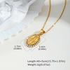Vnox Virgin Mary Prayer Necklaces For Women Trendy Metal Chain Oval Heart Geometry Pendant Necklace Religious Christ Jewelry