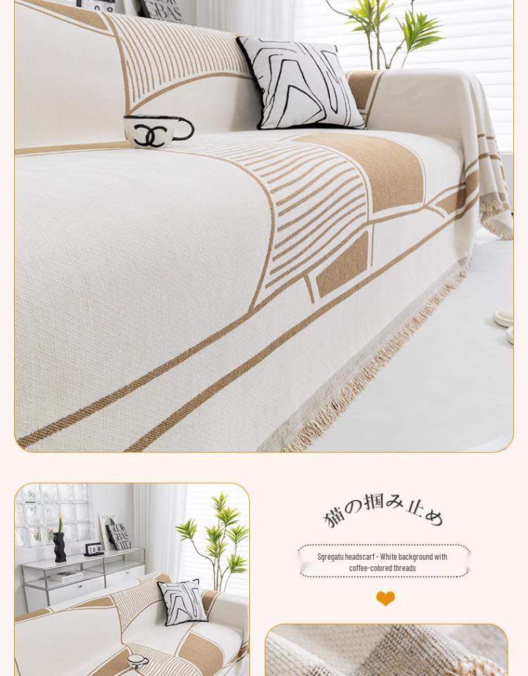 2026 New Style Universal Chenille Sofa Cover: Four Seasons Full-Cover, One-Piece Seat Cushion