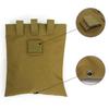 Outdoor Large Recycling Bag, Storage Miscellaneous Bag, Outdoor Camouflage Bag, Tactical Waist Hanging Collection Accessory Bag