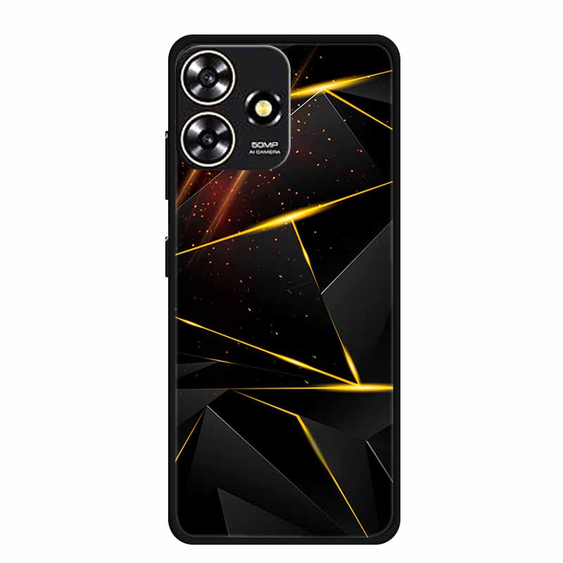 Für ZTE Blade V50 DESIGN 4G Hülle Original Weiches Silikon TPU Handyhüllen Rückseite für ZTE V50 Design 4G Mode Planet Coque