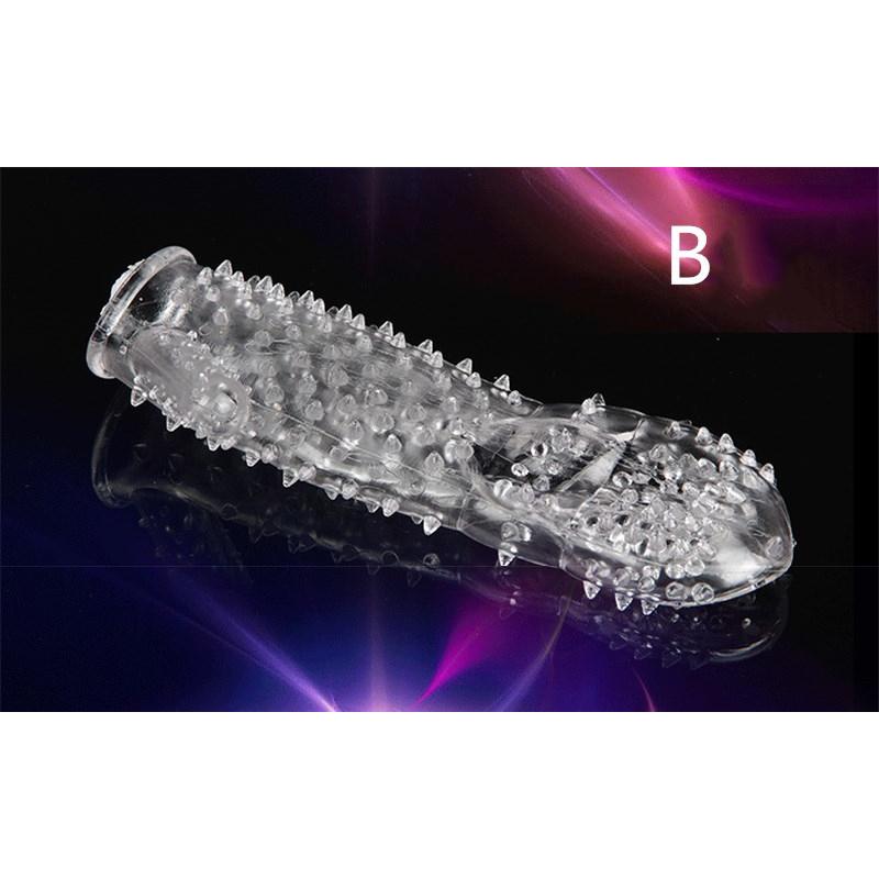 5Pcs Reusable Condoms Male Penis Extension Sleeves Sperm Lock Cock Ring Dildo Cover Adult Sex Toys For Men Delay Ejaculation