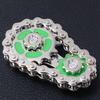 Luminous Hand Spinner Chain Gear Chains Gear Wheel Gear Chain Gyroscope Fidget Spinner  Adult