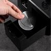 Kitchen Storage Solution Espresso Coffee Tamper Station Stand With Tool Drawer Compartment for 51/54/58mm Portafilter