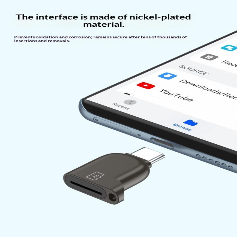 Portable Type C 3.0 Card Reader Tf Memory Card Reader Usb Flash Drive Cardreader For Pc Laptop Accessories Mini Tf Card Reader