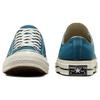 Converse Chuck 70 Vintage Canvas Low Teal Universe Unisex Sneakers Egret Black A05585C