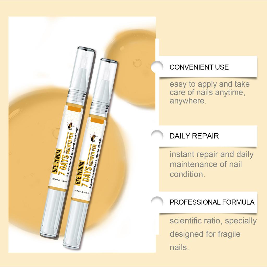 Bee Nail Liquid Special Liquid Nail Care Liquid Soft Nail Paste Nail Care Nail Care Onychomycosis Liquid8ml