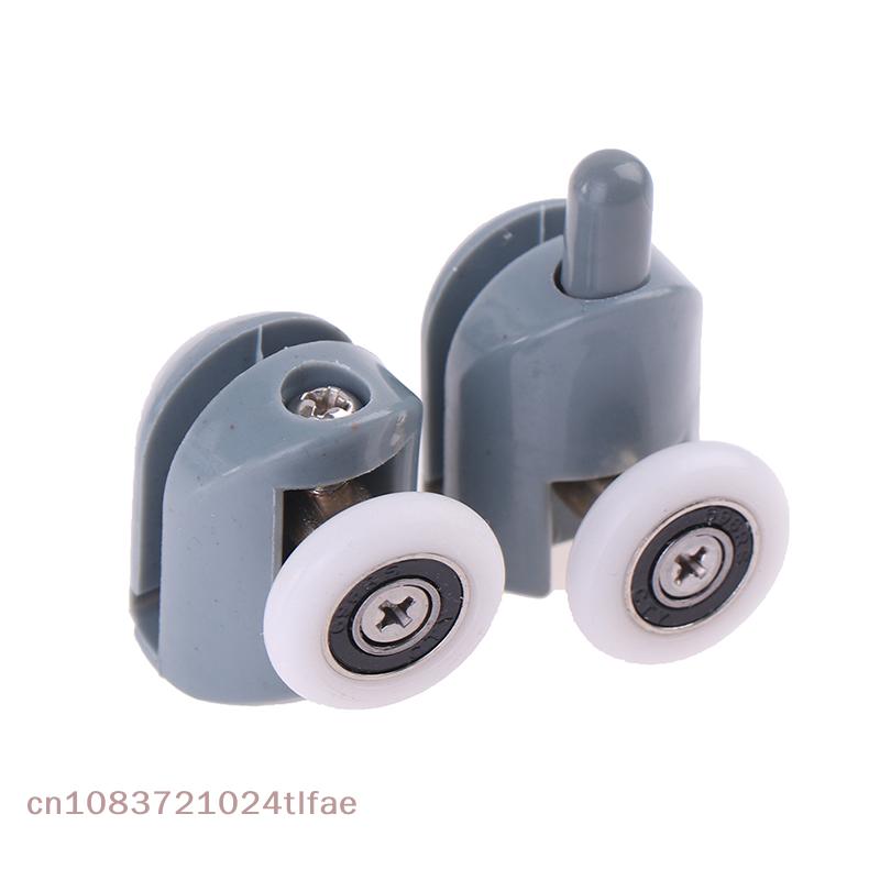 YY30-4 Pcs Shower Rooms Cabins Pulley Shower Room Roller Runners Wheels Pulleys New