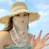 Écharpe Masque Respirante pour Femme Écharpe Tour de Cou Imprimé Floral pour Sports d'Été en Plein Air