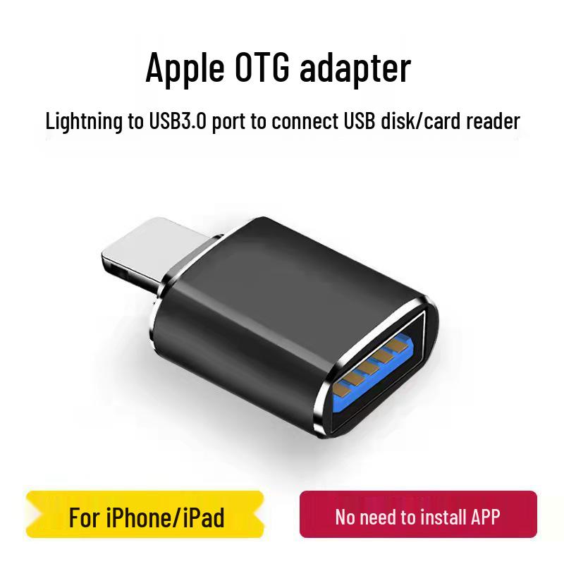Apple iPhone Lightning to USB 3.0 OTG Adapter & Card Reader
