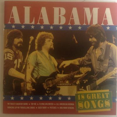 CD ALABAMA - 18 Great Songs  CTS55409 Country Stars 1993 Europe Rock Used