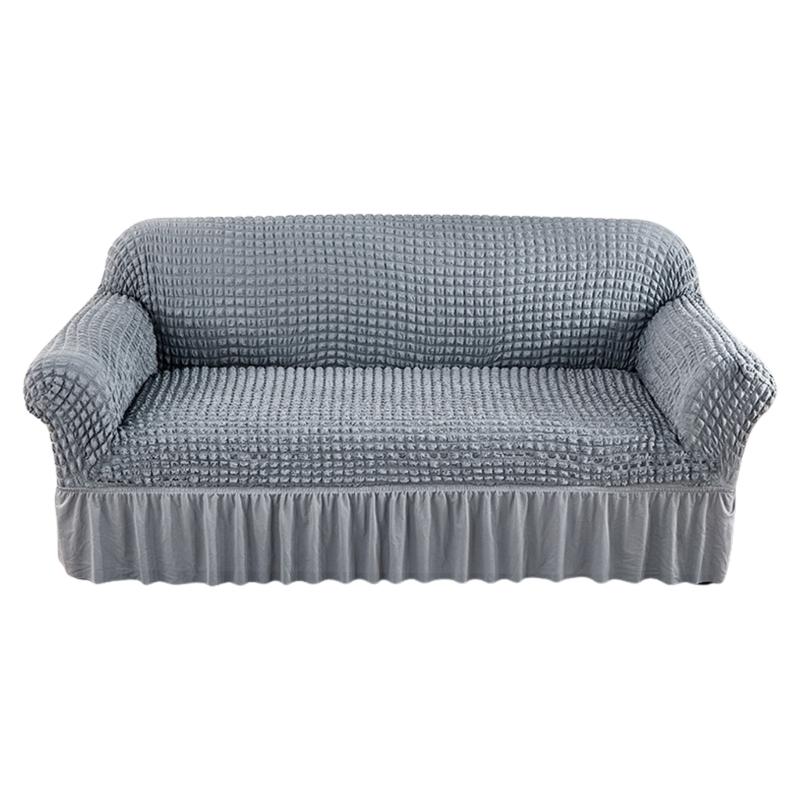 Plaids Seersuckers Sofa Cover for Living Room Stretch Sofa Slipcover for Home Armchair Cover 3 Seats Corner Couch Cover