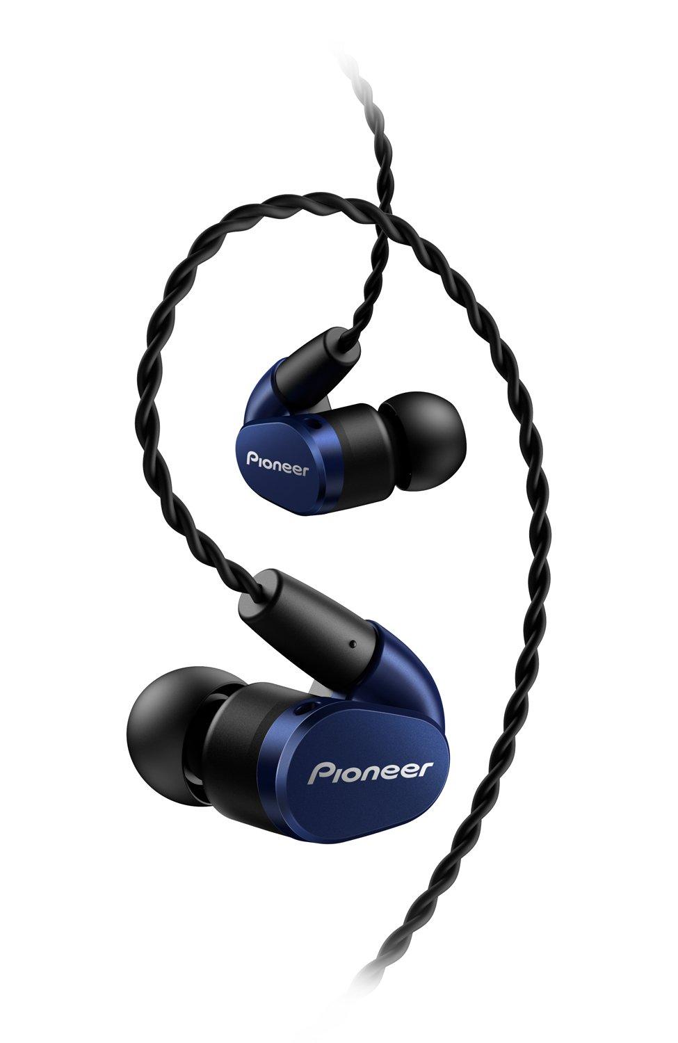 

PIONEER Ergonomic Blue High-Resolution In-Ear Tangle-Free Headphones, SE-CH5T(L) синій