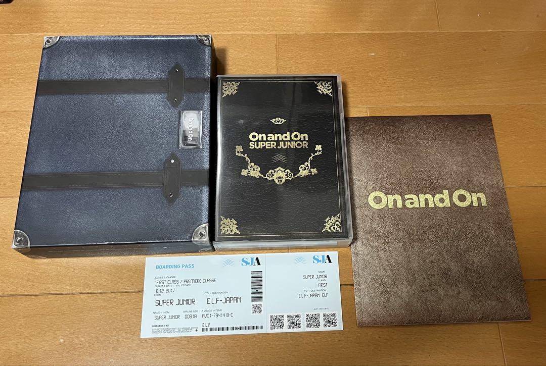 

[USED] SUPERJUNIOR On and On ELF JAPAN Limited Edition