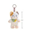 14Cm Animal Plush Toys Cartoon Bear Dog Cat Rabbit  Pendant Bag Bacpack Plush Fragrant Keychain Phone Car Plush Keyrings Gifts