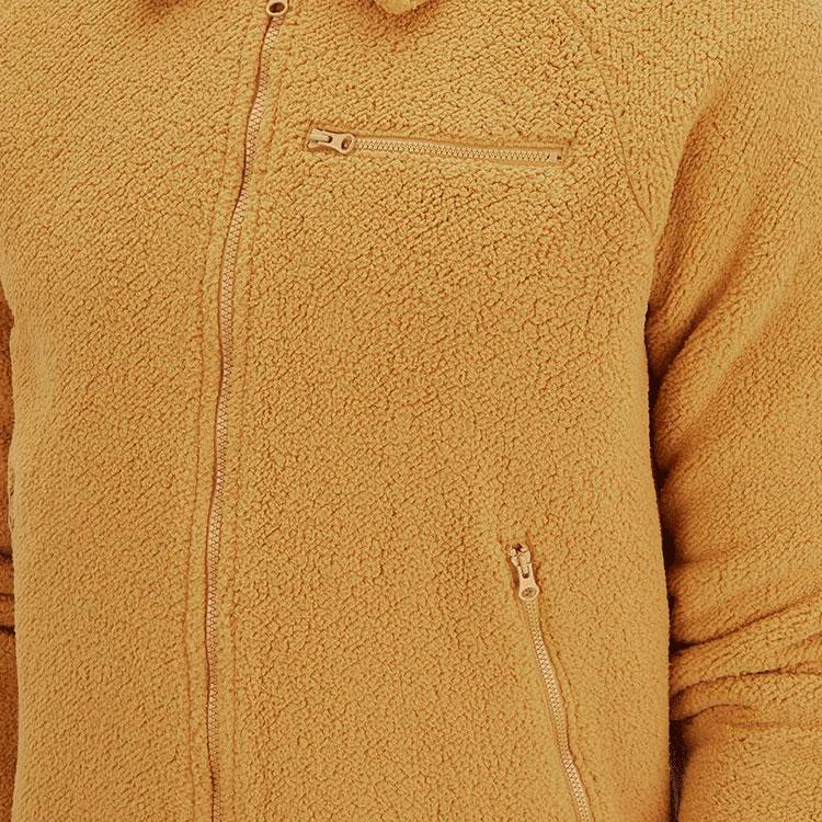 Nike SB Sherpa Casual Zip-Up Collared Skateboard Jacket Men Jacket Yellow DM0873-712