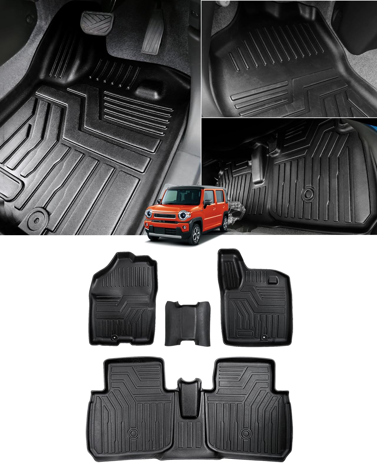

Cartist Suzuki New Hustler MR52S MR92S Тип Пол Второй Автомобиль 3D Пол Январь 2020 3D Автомобиль Разработан для Транспортных Средств Пятно TPE Индивидуально Разработан для Транспортных Средств