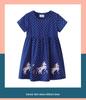 Unicorn Princess Short Sleeve Cotton Dress for Girls - Summer Wear