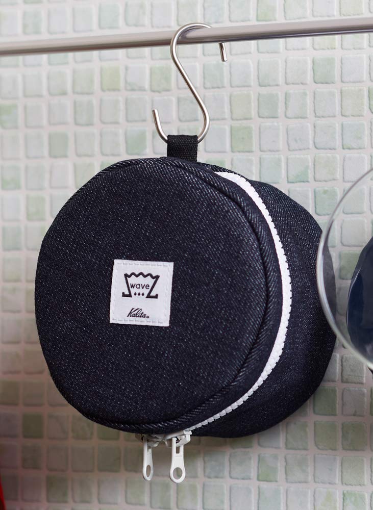 Kalita Coffee Paper Filter Case that brings out the flavor Wave Filter for Check Stylish Camping Outdoor Coffee Shop Antique Wedding Gift Present