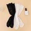 2024 Spring/Summer Korean Lace Ruffled Anti-Mosquito Mid-Calf Socks for Girls