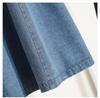 Women Loose Denim Skirts Spring Korean Fashion Medium Length Casual High Waist Skirt