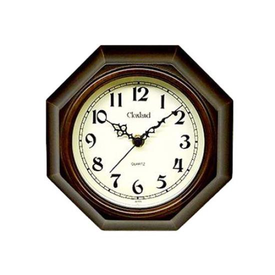 

Suntel Wall Clock Antique Brown 17.5×4.5cm
