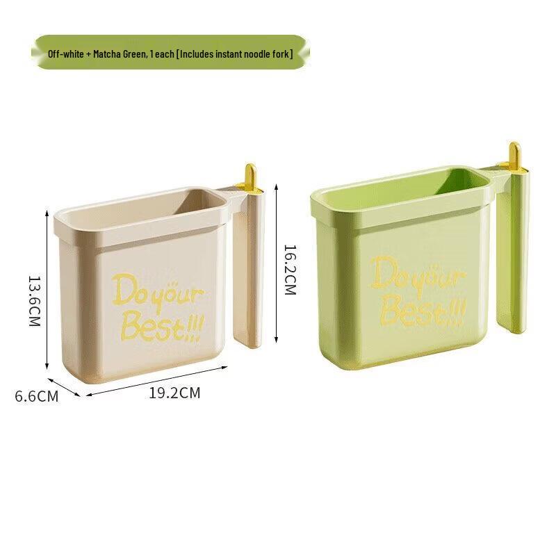 Qiwei Cream Style Square Instant Noodle Bowl