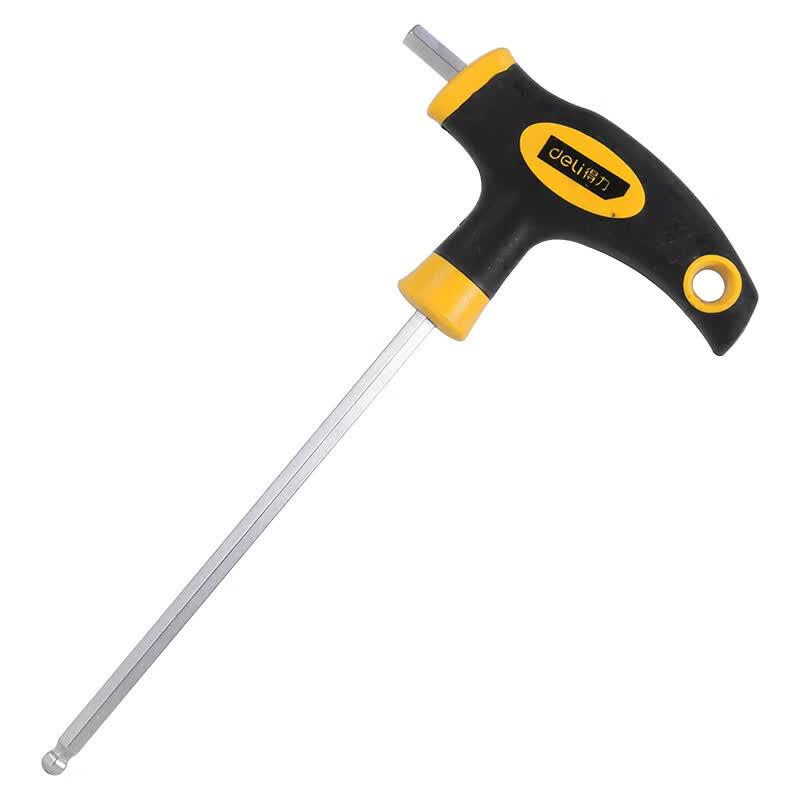 Deli T-Handle Ball-End Hex Wrench 8mm