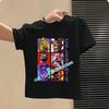 2026 T-shirt per Bambini Five Nights At Freddys Cartone Animato T-shirt Grafica FNAF Top Sportivi Casual per Bambini Maniche Corte Abbigliamento per Bambini
