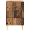 Nightstand Reclaimed Wood Style 43 x 39.5 x 66.5 cm Engineered Wood