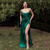 Mode Abend Party Sexy Kleid Frauen Ärmelloses Frauen A-linie Backless Bandage Elegante Kleid Frau Hohe Aufgeschlitzte Vintage Solide Maxi Kleider 1205