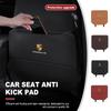 2pcs Leather Car Seat Anti Kick Pad Seat Back Protector Mats For Cayenne Boxster Macan 968 Panamera 911 Carrera-GT 918