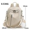New Brand Luxury Backpacks Trendy Casual Fashion Soft Leather Bag Multifunctional New Women's Bag Travel Back Pack Shoulder Bags