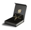 Gold Chain Cross 60cm Christian Crucifix [SERASAR] Men's - Men's