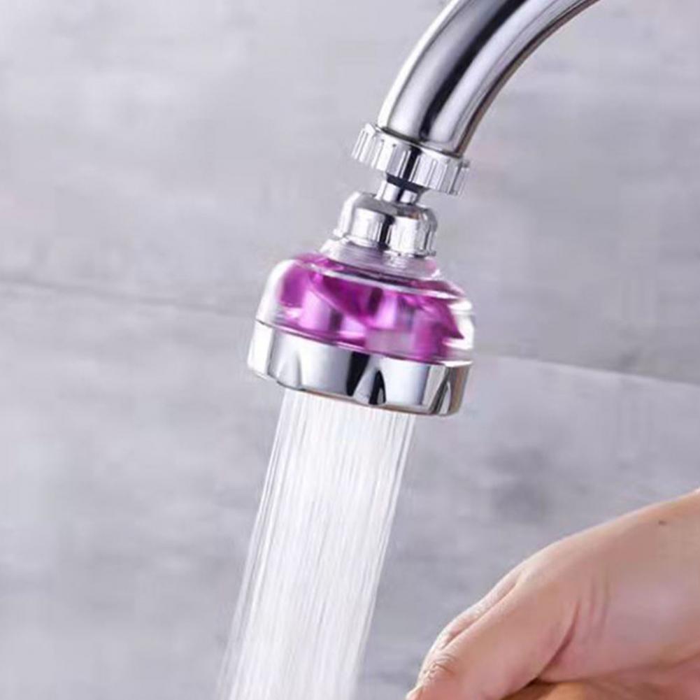 360 Drehbarer Küchenarmatur-Verlängerer Hochdruck Wassersparend Spülbecken-Zubehör Kein Spritzen Armatur-Düse Adapter für Küche