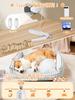 ANGEL CITIZ Cat Nail Pet Nail Dog Nail Clippers Visible Blood LED Electric Nail Nail Nail Storage Prevents Ingrown Quiet and Safe Suitable for and