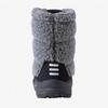 The North Face K Nuptse Bootie VII Mixed Size 16 Fleece, Charcoal/TNF Black,