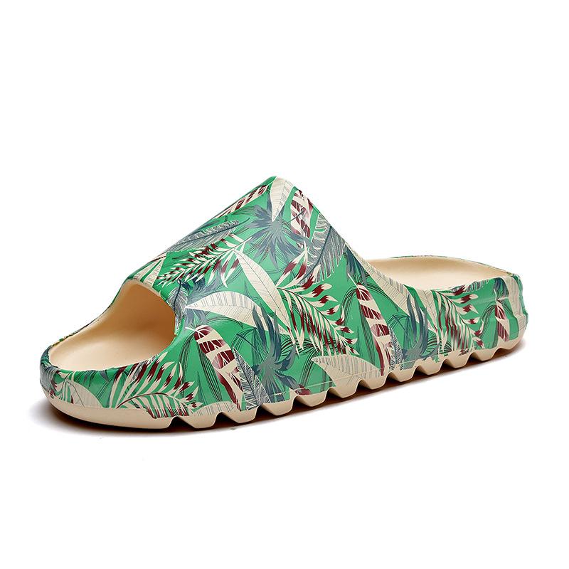 

Пара тапочек летние домашние износостойкие двойного назначения нескользящие домашние с мягкой подошвой для улицы спортивные женские крутые тапочки мужская обувь 46