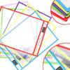 Office Stationery Writing Tool Reusable File Pocket Drawing Board Dry Wipe Bag Teaching Supplies