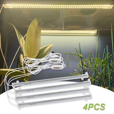 Luz de Cultivo Interior Lámpara Fito Para Plantas Kits Hidropónicos Espectro Completo Fitolámpara Para Plantas Lámpara de Cultivo Interior Temporizador Con Alimentación
